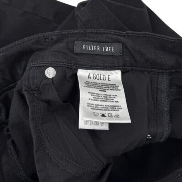 Agolde Sophie High Waist Skinny Jeans in Jet Black Womens Size 27 - Picture 7 of 8